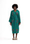 100% Organic Cotton Moon Pattern Printed Muslin Kimono Kaftan, Bathrobe, Dressing Gown - 4