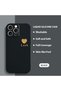 iPhone 15 Pro Max Compatible Plain Style Heart Printed Liquid Silicone Case, Soft Edge, Anti-Fingerprint - 3