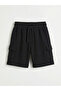 Nevavm Boys' Cargo Shorts with Elastic Waist