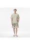 United4 Regular Fit Men's Cream Shorts