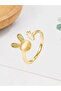 Rhinestone Bunny and Carrot Ring - 7