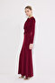 Maxi Dress with Gold Accessories - 2