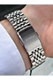 Functional Silver Color Sapphire Glass Steel Band Steel Case Men's Wristwatch 1196Mr - 5