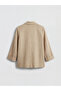 Nevavm Double-Breasted Collar Striped Women's Blazer Jacket - 6