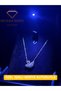 316L Steel Illuminated Boxed White Swan Necklace Gold/45 cm - 2