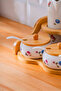 Leandra Oil and Vinegar & Spice Set with Wooden Stand - 5