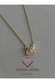 316L Steel Illuminated Boxed White Swan Necklace Gold/45 cm - 3