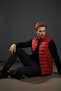 Men's Puffer Vest Lightweight Padded Daily Sports Use Mock Neck Zippered Modern Design-W10005 - 4