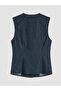 Nevavm Double-Breasted Collar Women's Jean Vest with a Difference - 6