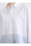 Nevavm Striped Oversize Women's Shirt Tunic with a Difference - 3
