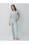 Softly Modal Cotton Lu Short Sleeve Women's Pajama Set - 3