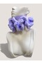 Hand Knitted Velvet Thread Scrunchie Hair Clip – Soft, Voluminous, Does Not Damage Hair - 3