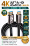 High Quality 1.5 Meter 4K Ultra Hd HDMI 2.0 18Gbps Hdr Arc 2K 144Hz Aluminum Header Gold End