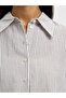 Bluse aus Leinengemisch Oversized - 5