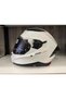 KASK PANTHER SV SOLID A0 PARLAK BEYAZ - 3