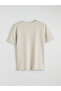 Gray Crew Neck Printed Men's T-Shirt - 3