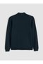 Ozmarka New Season Standard Fit Polo Collar Men's Knitwear Cardigan - 5