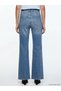 Crop Flare Women's Jean Pants (S6) - 2