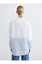 Nevavm Striped Oversize Women's Shirt Tunic with a Difference - 4