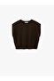 Regular Fit Crew Neck Sleeveless T-Shirt - 4