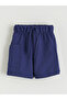 Two Mt Shop Quality Navy Blue 2 Thread Plain Standard & Regular Boys' Shorts - 2