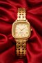 Women's Steel Watch Gold Color Gold Dial Vintage Luxury Edition Classic Elegant Stylish Women's Wristwatch - 3