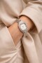 Women's Steel Watch Silver Color White Dial Vintage Luxury Edition Classic Elegant Stylish Women's Wristwatch - 7