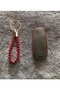Audi A6 A7 A8 E-Tron Q8 C8 A3 Leather Key Protection Case and Knitting Keychain See Image 2 - 3