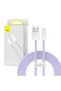 Cablu dinamic USB-A la Lightning 2.4A 2m violet, 480Mbps - 3
