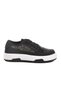 Black Stone Lace-Up Women's Sports Shoes
