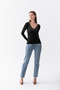 Women's Sheer Lace Li Cashmere Blouse – Transparent Casual Stylish Summer Blouse - 4