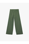 Buy Cotton Get Tie-Detail Wide Leg Muslin Pants - 4