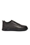 Black Genuine Leather Men's Casual Shoes - 2