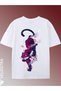 Unisex Women's Men's Tiger Printed Oversized Comfortable Daily Use Combed Cotton T-Shirt - 3