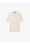 Regular Fit Viscose Polo Neck Short Sleeve Knitwear T-Shirt - 3