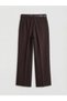 Trendlucky Women's Pleated Fabric Pants with Belt in the Waist - 6