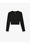 Long Sleeve Crew Neck Slim Fit Sports T-Shirt - 3