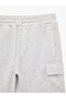 Comfortable Fit Covered Pocket Detail Drawstring Waist Sports Shorts - 5