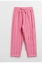 Girls' New Season Carrot Pants 2-Piece Set Buble Fabric - 4