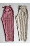 Girls' New Season Carrot Pants 2-Piece Set Buble Fabric - 4