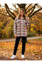 Soft Colorful Cover Pocketed Woven Shacket