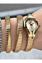 Premium Snake Model Wrapped Women's Wristwatch 23 mm - 7