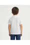 Toddler Boys Textured Button‑Down Shirt – Short Sleeve Resort Collar Cotton Top - 2