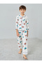 Boys Cotton Car Print Shirt and Pyjama Set - 2