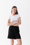Women's Lace-Up Summer Shorts – Relaxed Fit Casual Short Pants, Pocketed Linen Look Beach Shorts - 4