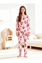 Girls Cherry Print T-Shirt and Pyjama Set - 8