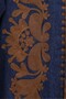 Denim Jacket with Embroidered Front and Sleeves - Navy Blue - 6