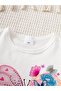 Girls Butterfly Graphic T-Shirt and Leggings Set - 3
