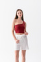 Women's Lace-Up Summer Shorts – Relaxed Fit Casual Short Pants, Pocketed Linen Look Beach Shorts - 6