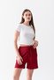 Women's Lace-Up Summer Shorts – Relaxed Fit Casual Short Pants, Pocketed Linen Look Beach Shorts